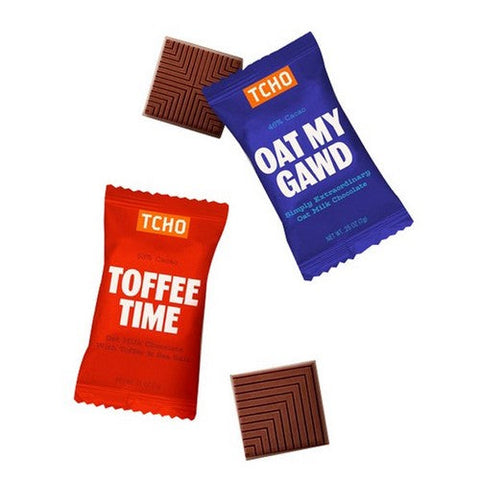 TCHO Chocolate, Oatally Awesome Assorted Milk Chocolate, 15 Oz TCHO Chocolate