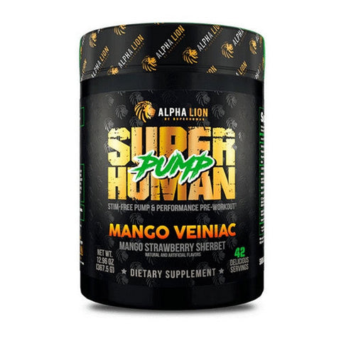 Alpha Lion, Superhuman Pump Mango Veiniac, 360 Grams Alpha Lion