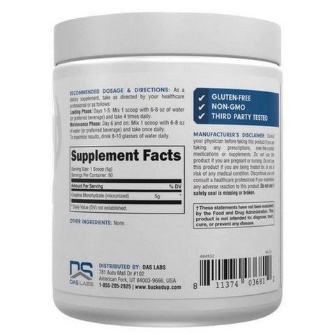 Bucked Up, Creatine Micro Mono, 250 Grams Bucked Up