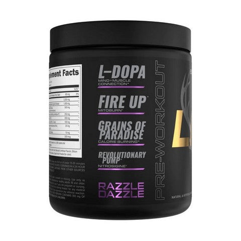 Bucked Up, LFG Burn Razzle Dazzle Purple Blue Raspberry, 10.5 Oz Bucked Up