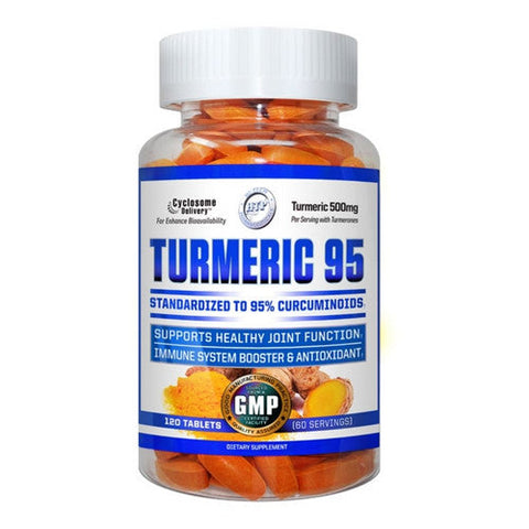 HI-TECH PHARMACEUTICALS, Turmeric-95, 120 Tabs HI-TECH PHARMACEUTICALS