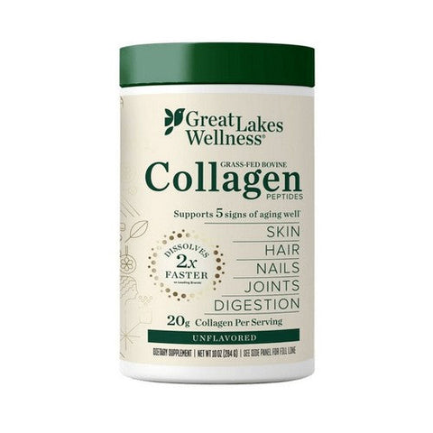 Great Lakes Wellness, Wellness Collagen Peptides Unflavored, 10 Oz Great Lakes Wellness