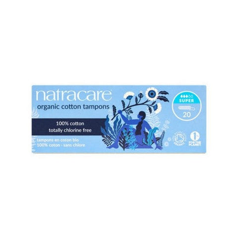 Natracare, Tampons, SUPER, 20 CT Natracare