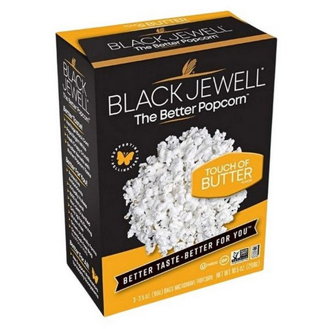 Microwave Popcorn Butter 10.5 Oz (Case Of 6) by Black Jewell