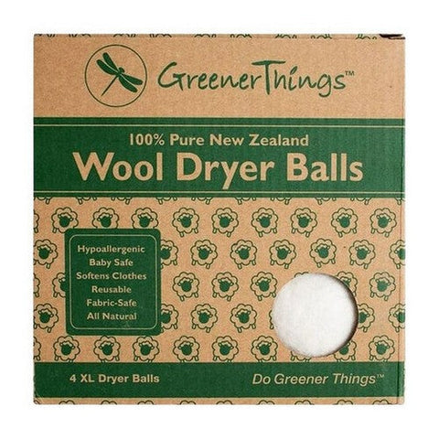 Greener Things, Greener Things Wool Dryer Balls, 4 Count Greener Things