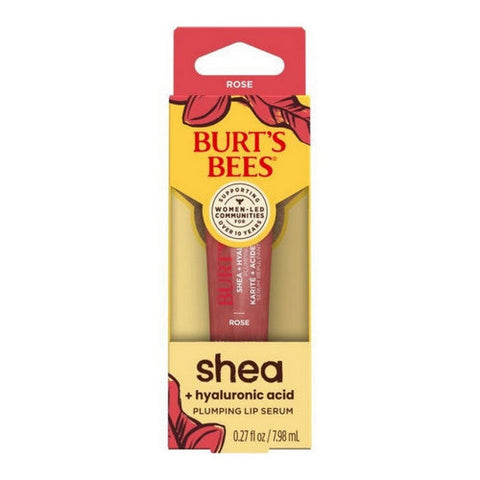 Burts Bees, Rose Shea Hyaluronic Acid Lip Plumping Serum, 0.27 Oz Burts Bees