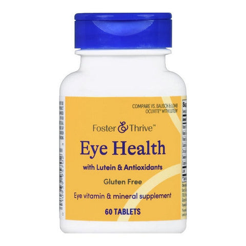 Foster And Thrive, Eye Health With Lutein And Antioxidants, 60 Tabs