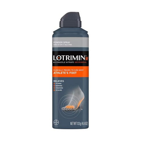 Lotrimin, Af Antifungal Powder Spray, 4.6 Oz Lotrimin