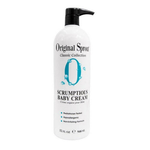 Original Sprout, Classic Scrumptious Baby Cream, 32 Oz Original Sprout