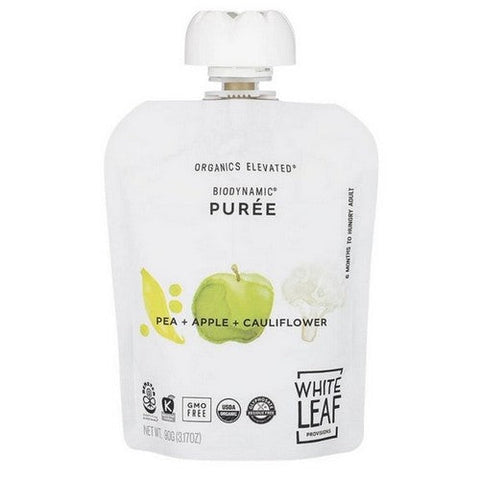 White Leaf Provisions, Organics Elevated Biodynamic Puree, 3.17 Oz (Case Of 6) White Leaf Provisions