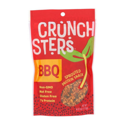 Crunchsters, Protein Snack BBQ, 4 Oz (Case Of 6) Crunchsters