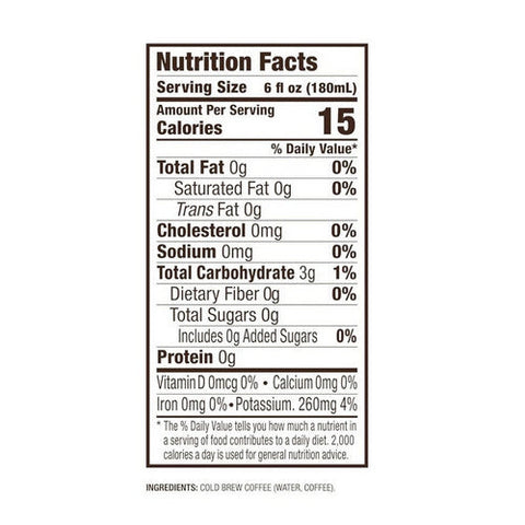 Califia Farms, Concentrated Cold Brew Coffee, 32 Oz (Case Of 6)