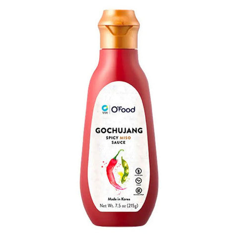O'Food, Gochujang Spicy Miso Sauce, 7.5 Oz(Case Of 6) O'Food