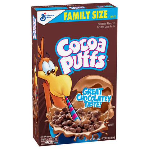 General Mills Family Size Cocoa Puffs Cereal 18.1 Oz (Case Of 14) by General Mills
