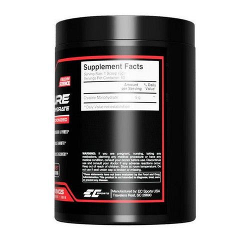 EC Sports, Creatine Micronized Powder, 300 Grams EC Sports