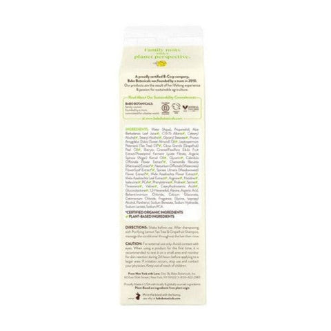 Babo Botanicals, Tree & Grapefruit Purifying Conditioner, 12 Oz Babo Botanicals