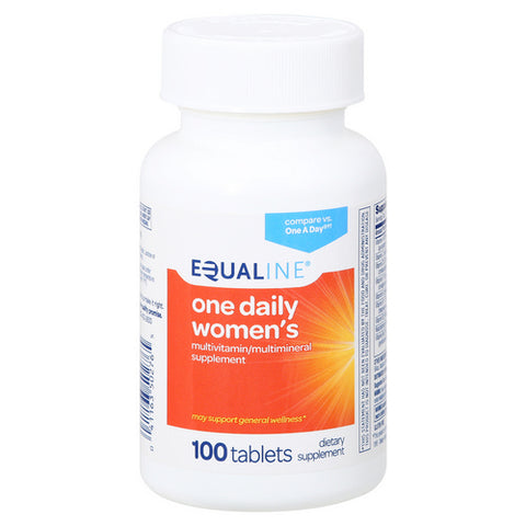 Multivitamins Women 100 Count (Case Of 3) by Equaline
