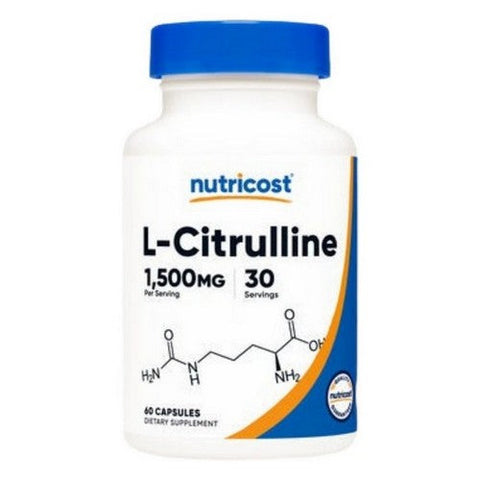 Nutricost, L-Citrulline Capsules, 1500 Mg, 60 Count Nutricost