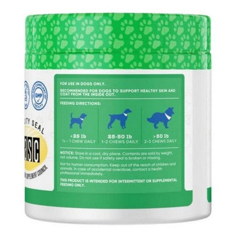 Nutricost, Nutricost Pet Skin & Coat Support Beef, 60 Chews Nutricost
