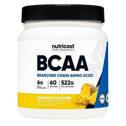 Nutricost, BCAA Powder Pineapple, 60 Servings Nutricost