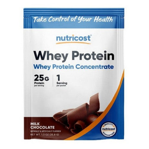 Nutricost, Whey Protein Concentrate Milk Chocolate, 1 Serving Nutricost
