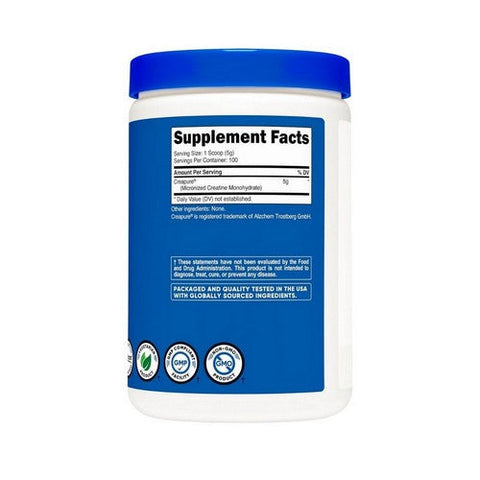 Nutricost, Performance Creatine Monohydrate Unflavoured, 500 Grams Nutricost