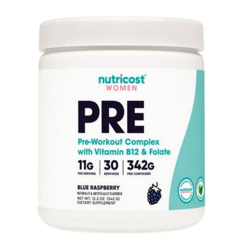 Nutricost, Preworkout For Women Blue Raspberry, 30 Serving Nutricost