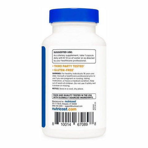 Nutricost, Yohimbe Bark Extract, 9 Mg, 120 Caps Nutricost