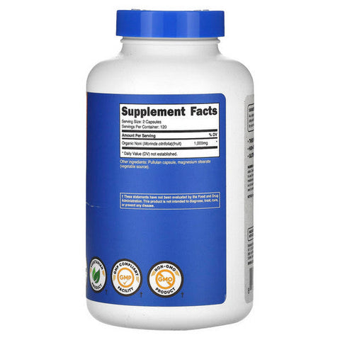 Nutricost, Noni Capsules MWO, 500 Mg, 240 Count Nutricost