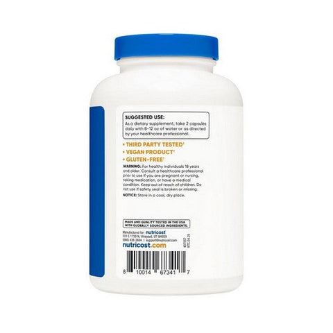 Nutricost, Turkey Tail Mushroom, 1200 Mg, 240 Caps Nutricost