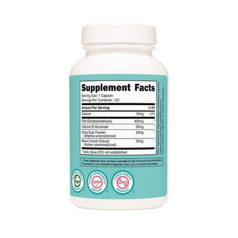 Nutricost, Women Dim With Calcium D-Glucarate And Dong Quai, 400 Mg, 120 Caps Nutricost