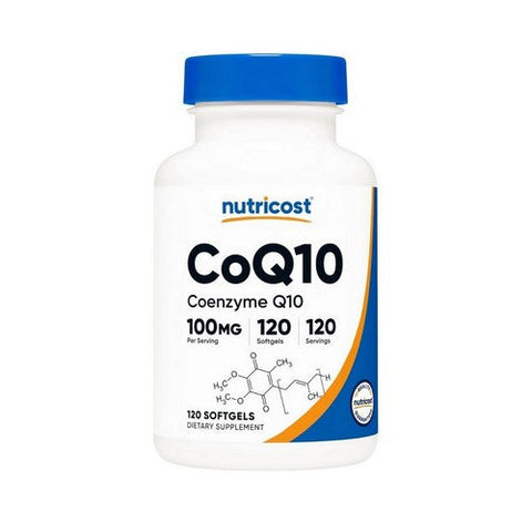 Nutricost, CoQ10 Softgels, 100 Mg, 120 Count Nutricost