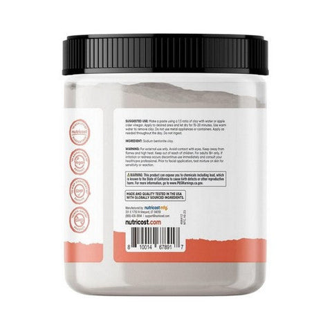Nutricost, Essentials Bentonite Clay Rejuvenating Clay Mask, 1 Lb Nutricost