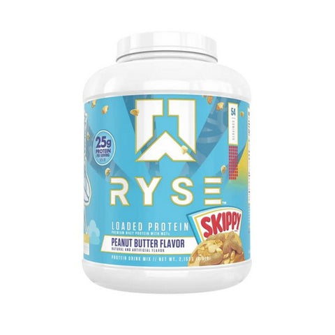 Ryse Supplements, Loaded Protein Skippy Peanut Butter, 4 Lbs