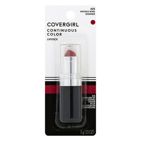 Continuous Color Lipstick 425 Vintage Wine .13 Oz (Case Of 2) by Covergirl