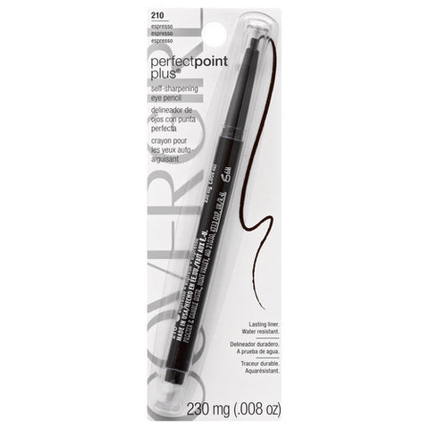 Perfect Point Plus Self Sharpening Eyeliner Pencil 210 Espresso 1 Each (Case Of 2) by Covergirl