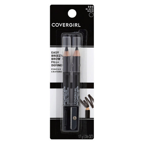 Brow And Eye Makers Pencil Midnight Black 1 Count (Case Of 2) by Covergirl