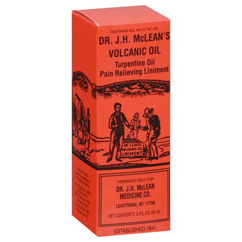 Volcanic Oil Pain Relieving Liniment 2 Oz by Dr J. H. Mcleans