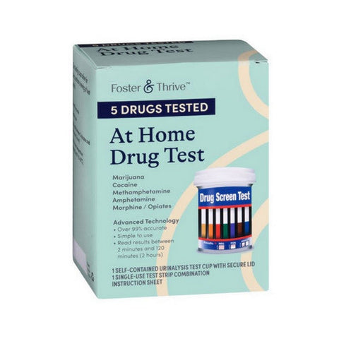 Foster And Thrive, 5 Drugs Tested At Home Drug Test, 1 Count