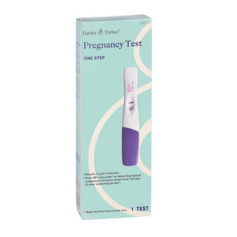 Foster And Thrive, Pregnancy Test One Step 1, 1 Count Foster And Thrive