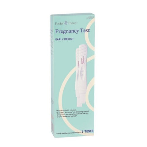 Foster And Thrive, Pregnancy Test Early 2, 2 Count Foster And Thrive
