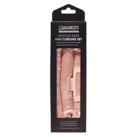 Giovanni Cosmetics, Giovanni Heatless Black Satin Hair Curling Set, 1 Count Giovanni Cosmetics
