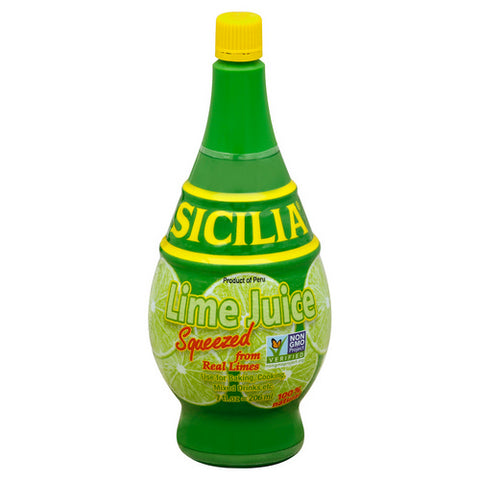 Lime Juice 7 Oz (Case Of 12) by Sicilia