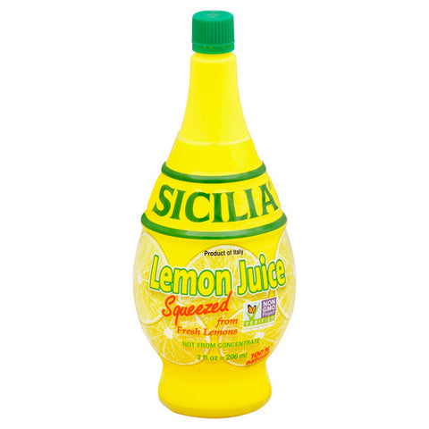 Lemon Juice 7 Oz (Case Of 12) by Sicilia