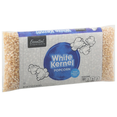 White Kernel Popcorn 32 Oz (Case Of 12) by Essential Everyday