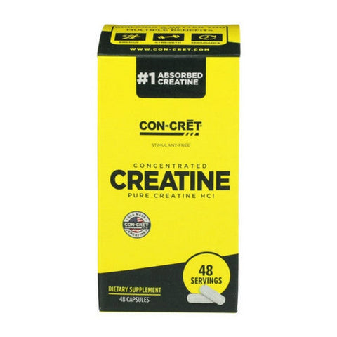 Con-Cret, Bioavailable Creatine HCI, 48 Caps Con-Cret
