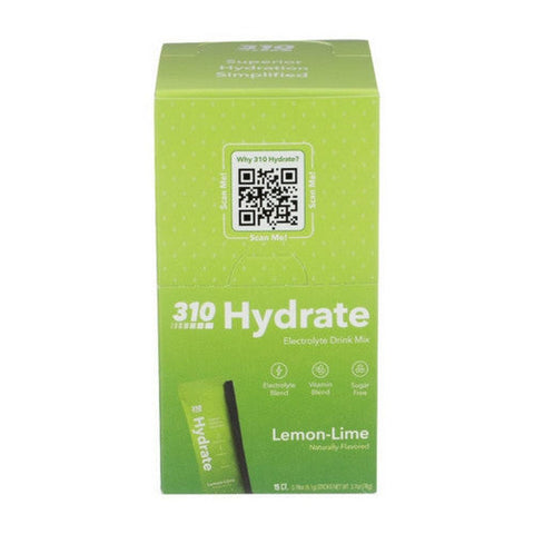 310 Nutrition, Hydrate Lemon Lime, 2.7 Oz 310 Nutrition