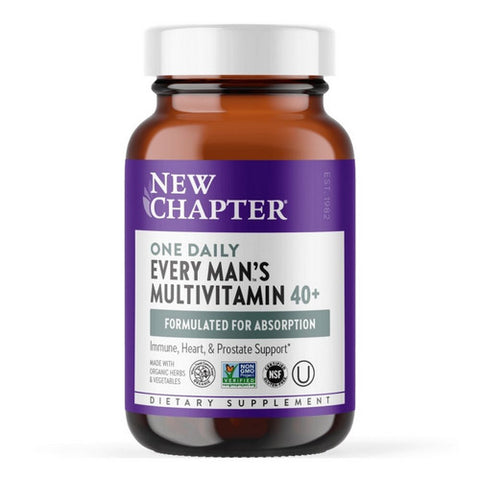 New Chapter, One Daily Every Man's Multivitamin 40 Plus, 30 Count New Chapter