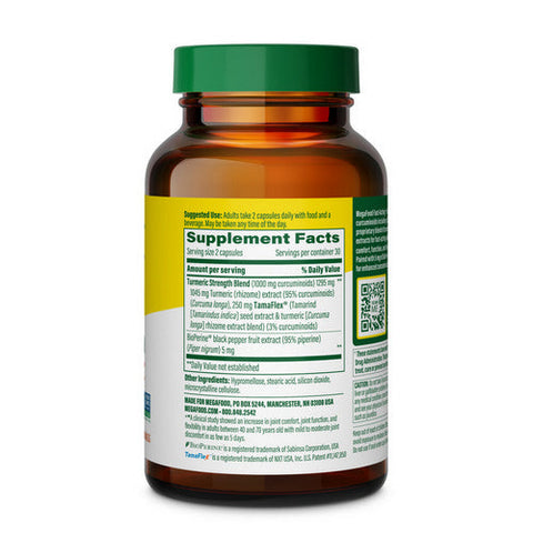 MegaFood, Fast Acting Turmeric, 60 Caps MegaFood