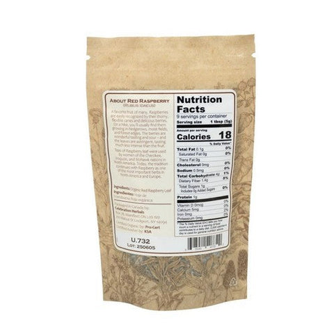Celebration Herbals, Organic Raspberry Red Leaf Cut And Shifted, 44 Grams Celebration Herbals